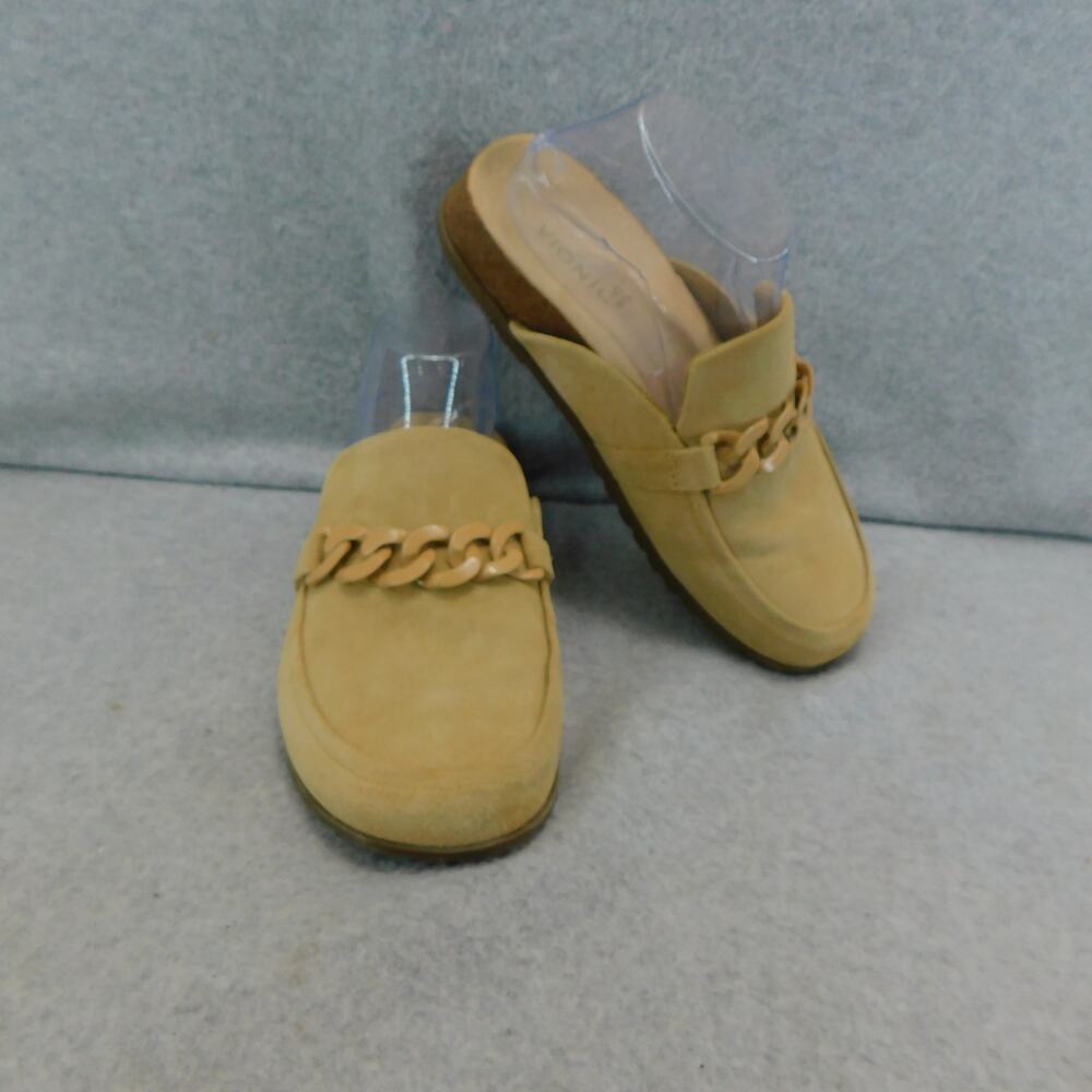 Vionic Georgie Women's Shoes Casual Mule/Clog Sand Leather Suede - Size 8 - Picture 8 of 8